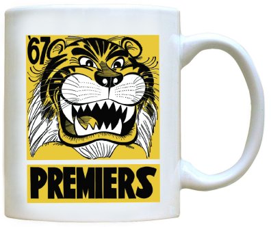 1967 Richmond Tigers Premiership Mug